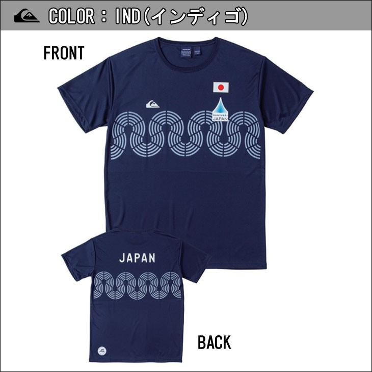 21 QUIKSILVER クイックシルバー ラッシュTシャツ NAMINORI JAPAN TEAM REPLICA TEE メンズ 2021年春夏 品番 QST202001T 日本正規品｜stradiy｜02