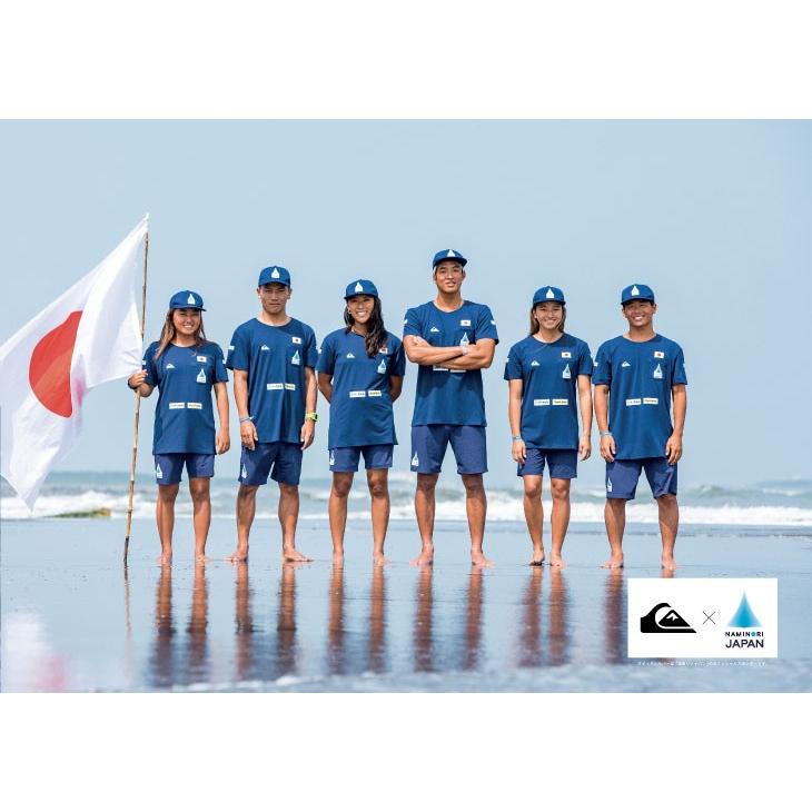 21 QUIKSILVER クイックシルバー ラッシュTシャツ NAMINORI JAPAN TEAM REPLICA TEE メンズ 2021年春夏 品番 QST202001T 日本正規品｜stradiy｜06