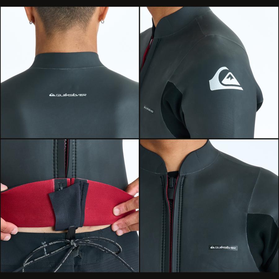 Quiksilver 5/4/3mm長袖ウェットスーツ LS Quiksilver（クイックシルバー） 26 QUIKSILVER 長袖タッパ ウエット