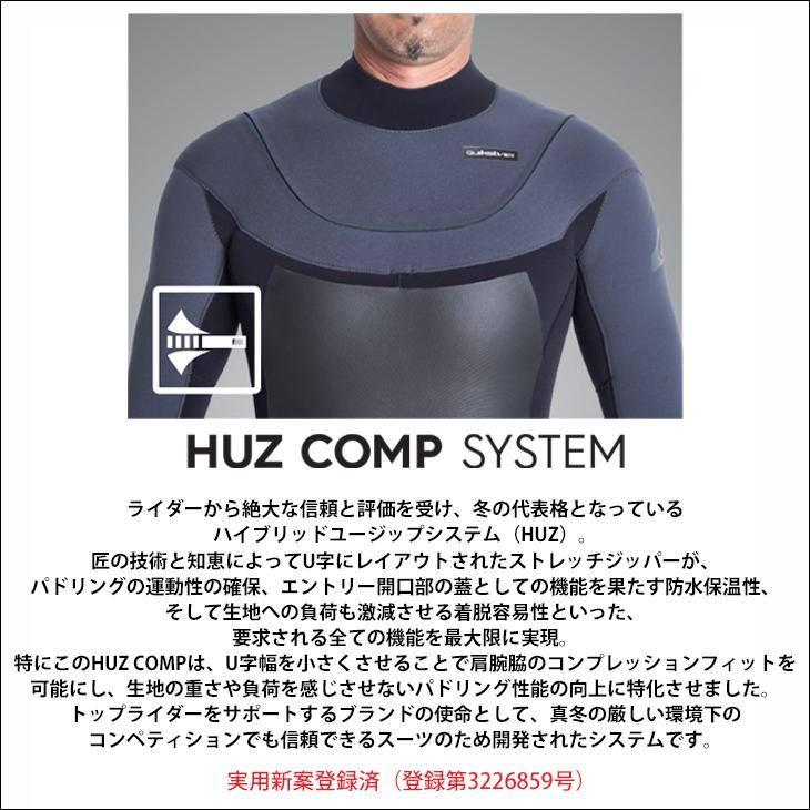 （新品,未開封） 22-23 QUIKSILVER クイックシルバー セミドライ ウェットスーツ ハイブリッドユージップコンプ カスタム冬用メンズ 2022/2023年 5×4×3 QWT224711 日本正規品 【L1383236200】(50116円)