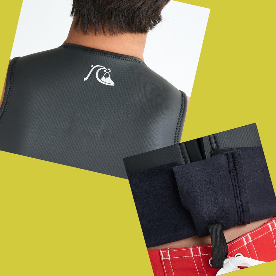 Quiksilver 25 QUIKSILVER クイックシルバー ベスト ウエット