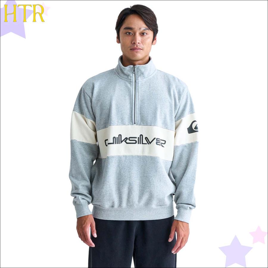 Quiksilver 24 FW クイックシルバー スウェット ハーフジップ Quiksilver 24 FW クイックシルバー スウェット ハーフジップ