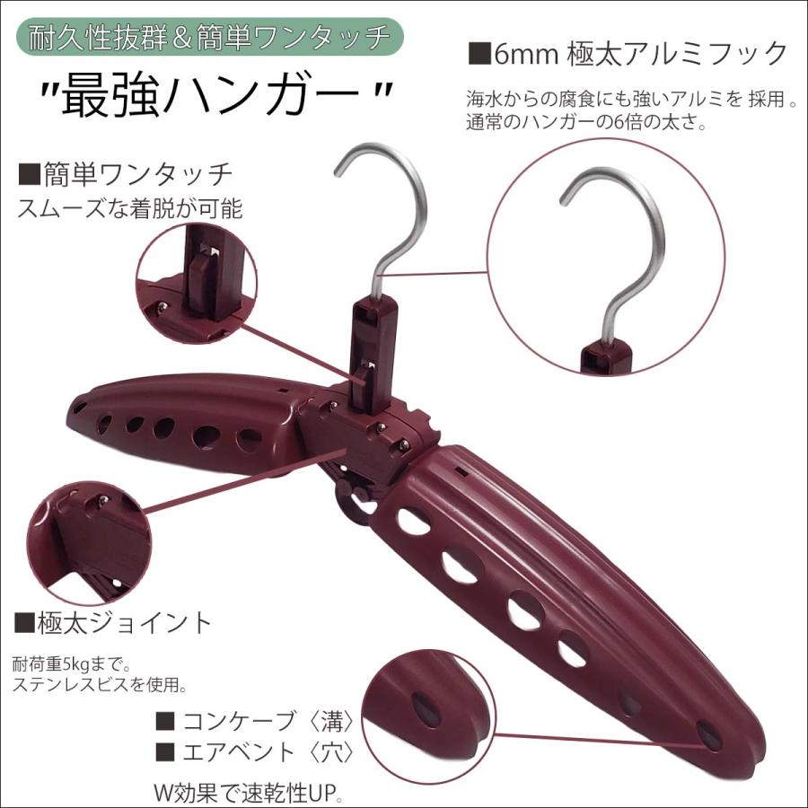 R2HANGER ウェットスーツハンガー ウエットスーツ用ハンガー ウェット