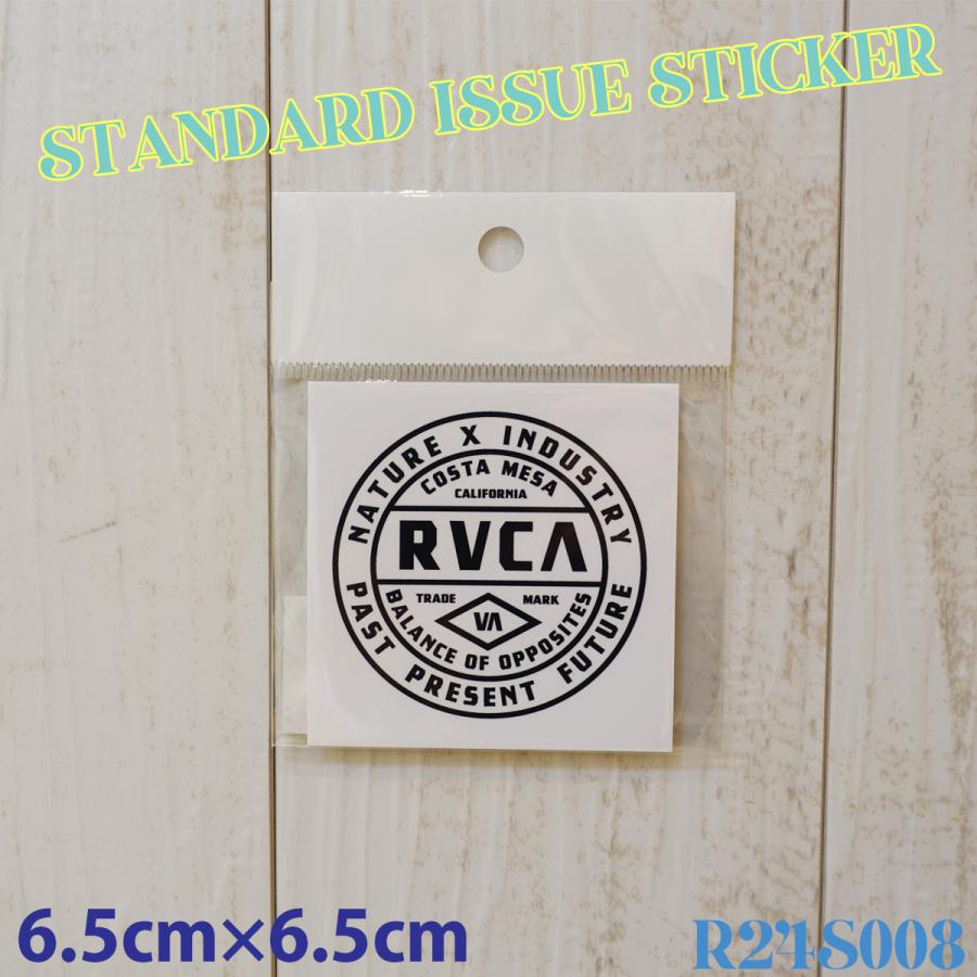RVCA ルーカ シール ステッカー STANDARD ISSUE STICKER ロゴステッカー ロゴ サーフィン サーフボード 品番