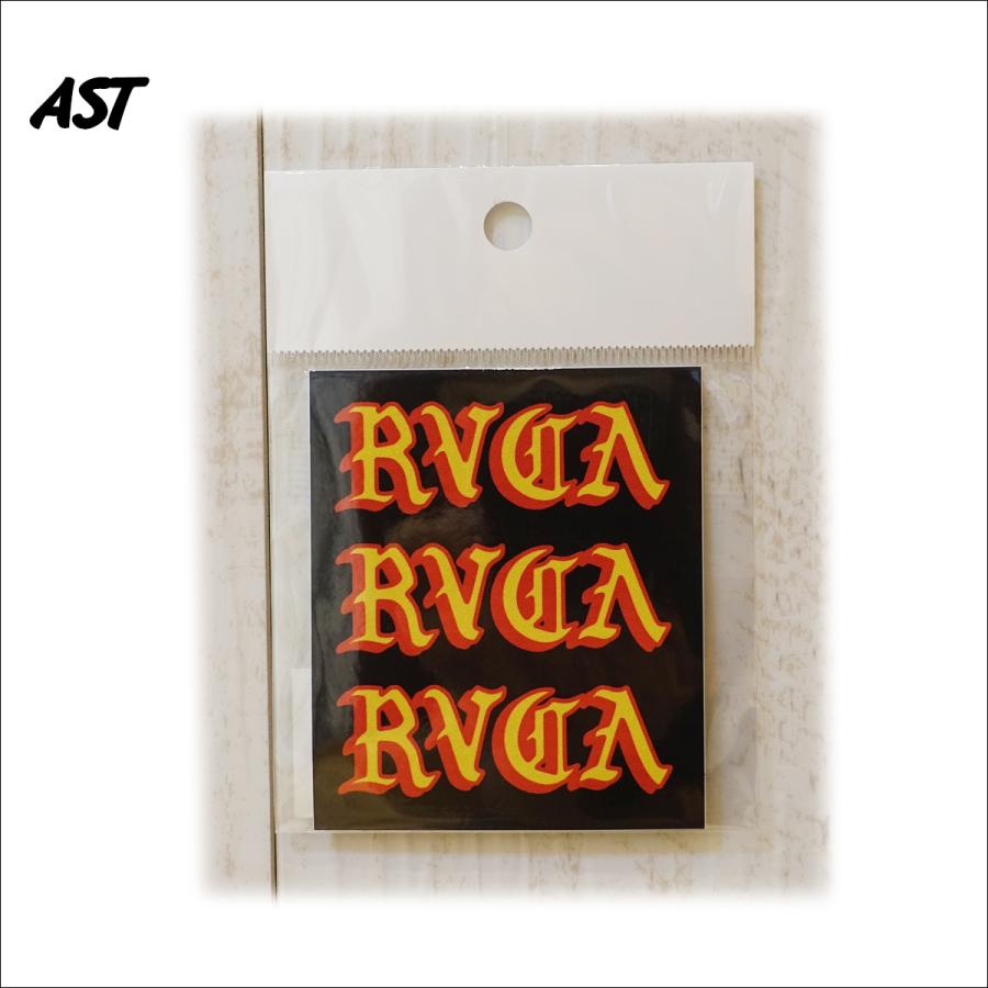 RVCA（ルーカ） シール ステッカー DEL TORO FRONT STICKER ロゴ