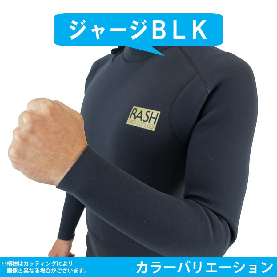 23 RASH ラッシュ ウェットスーツ フルスーツ バックジップ 3.5