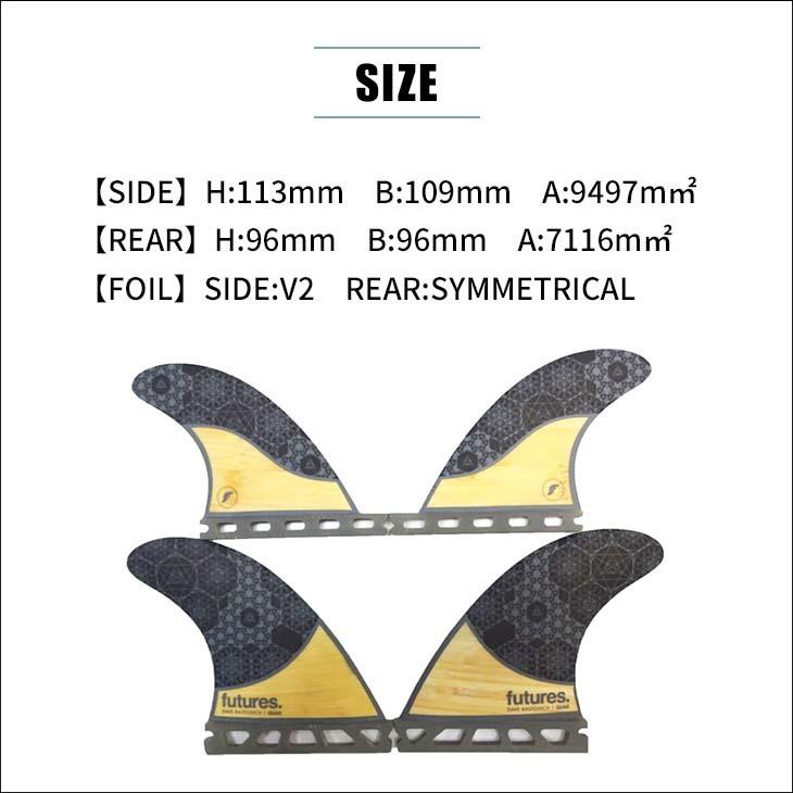 サーフィン・ボディボード futures Dave Rastovich  QUAD Rasta Quad - Futures fins