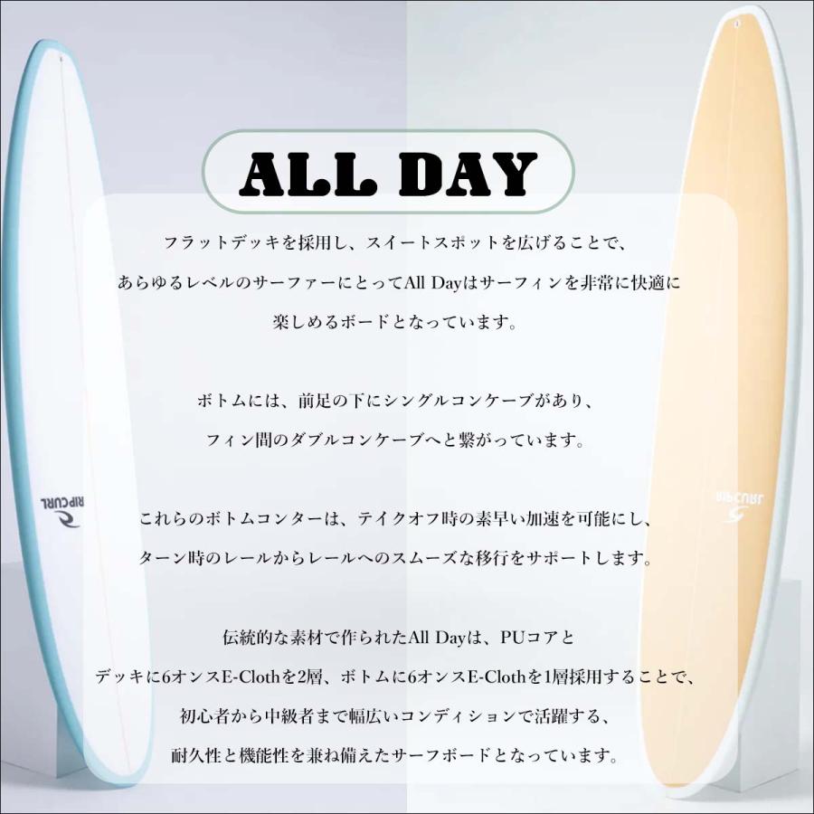 25 RIP CURL リップカール サーフボード オールデイ ファンボード 板