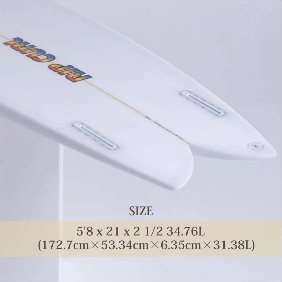25 RIP CURL リップカール サーフボード ツイン フューチャー ショート