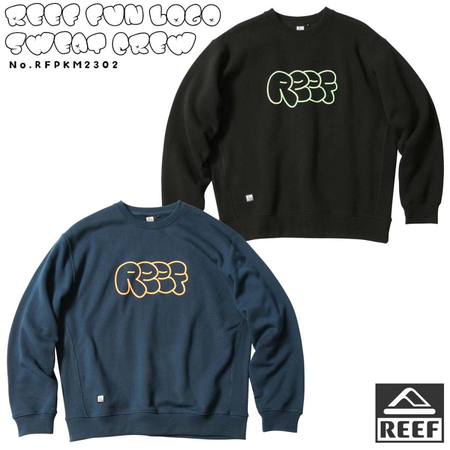 REEF（リーフ） 23 REEF トレーナー FUN LOGO SWEAT CREW スウェット