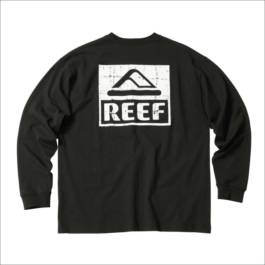 REEF（リーフ） 23 REEF ロンT SQUARE LOGO L/S TEE 長袖 トップス T