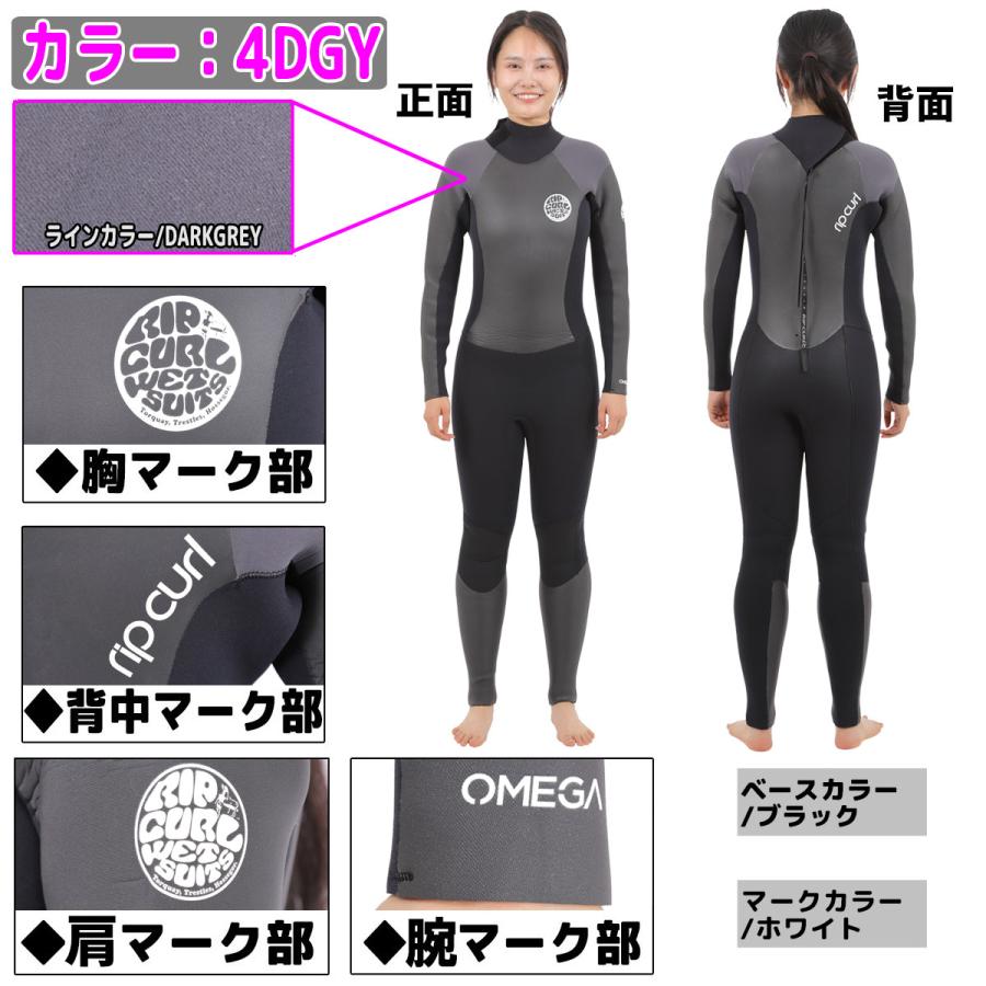 リップカール　セミドライ　5/3ミリ　14JMFS ３回使用　美品　Lサイズ リップカール セミドライ 5/3ミリ 14JMFS 3回使用 美品 Lサイズ