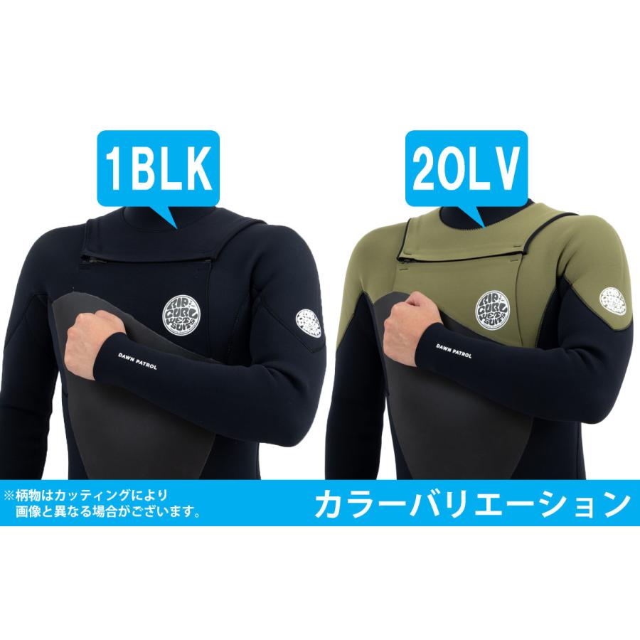 23-24 RIPCURL リップカール セミドライ ウェットスーツ チェストジップ 5×3ミリ 秋冬 メンズ バリュー 2023/2024年 P30-610 日本正規品｜stradiy｜06