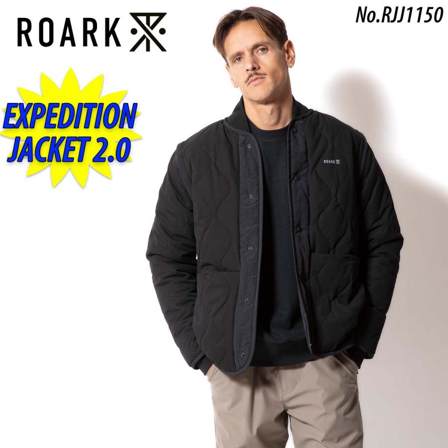 25 ROARK ロアーク ジャケット EXPEDITION JACKET 2.0 アウター ベスト 中綿 上着 シンプル カジュアル 透湿 速乾 耐摩耗 ストレッチ 撥水 耐久 メンズ 2025年秋冬 品番 RJJ1150 日本正規品 25 ROARK ロアーク ジャケット EXPEDITION JACKET 2.0 アウター ベスト