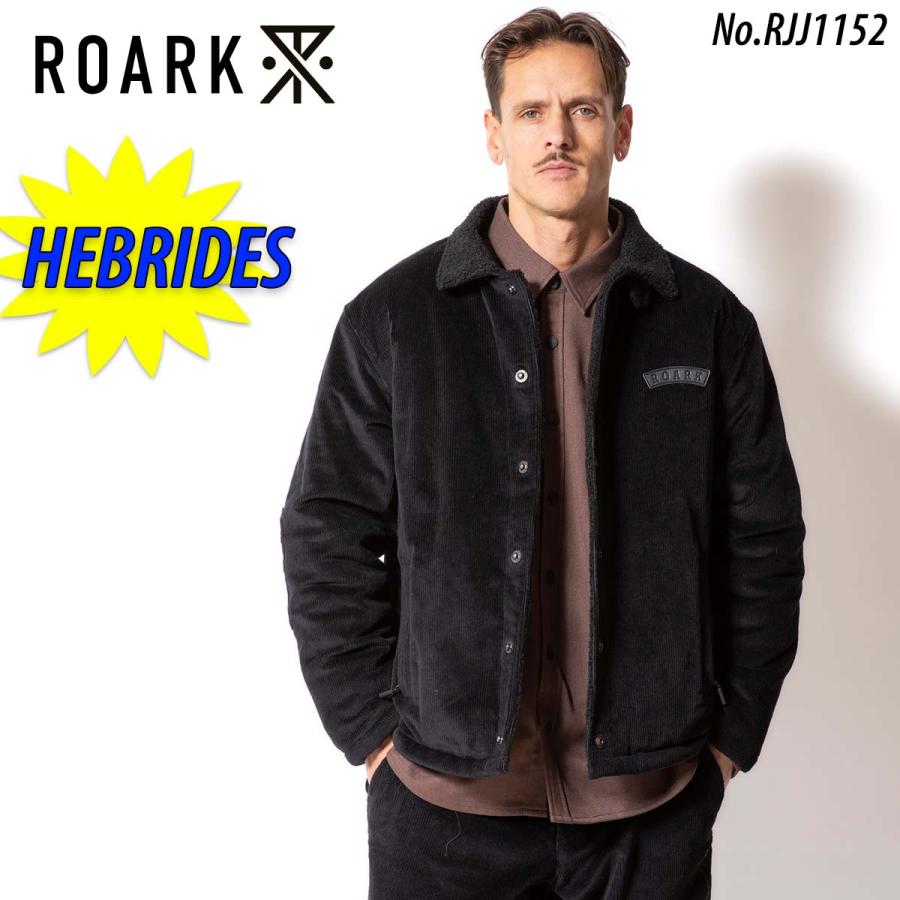 25 ROARK ロアーク ジャケット HEBRIDES アウター コーデュロイ ボアフリース 上着 シンプル カジュアル メンズ 2025年秋冬 品番 RJJ1152 日本正規品 25 ROARK ロアーク ジャケット HEBRIDES アウター コーデュロイ ボア