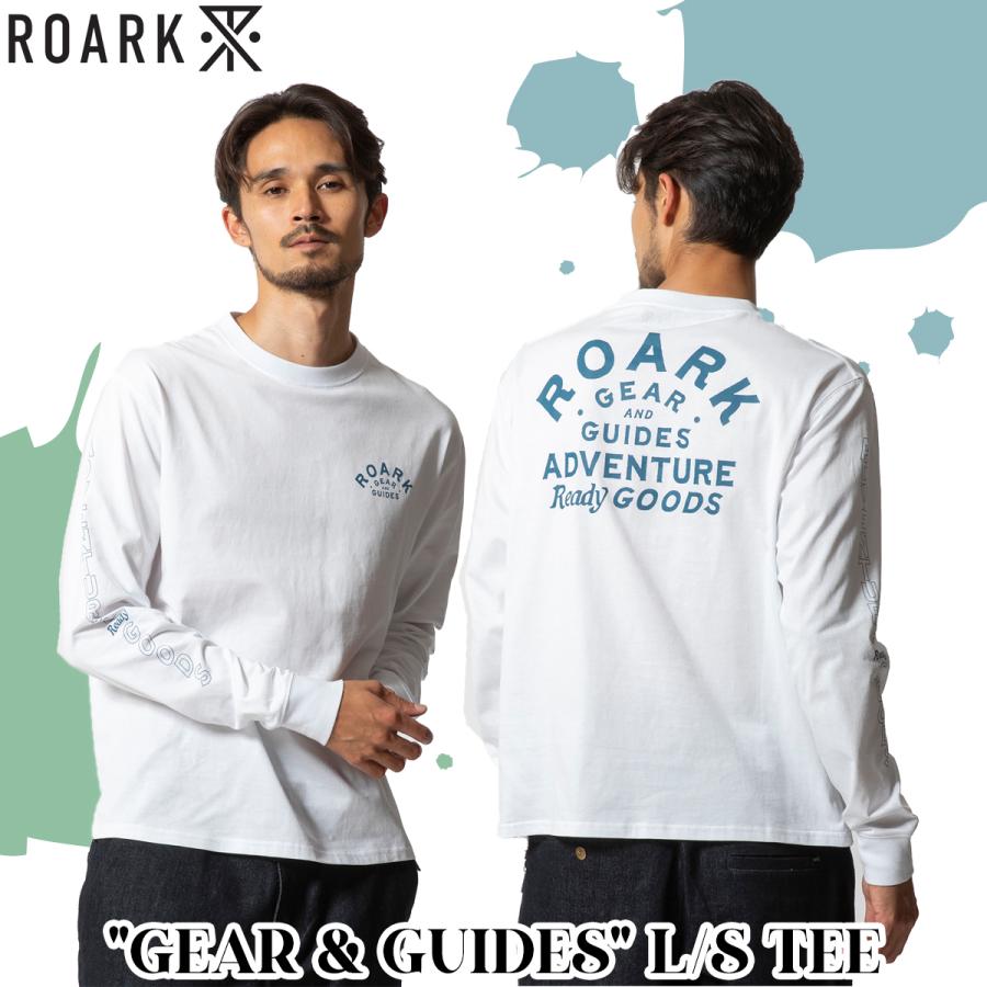 roarロングTシャツ 25 ROARK ロアーク ロンT GEAR & GUIDES L/S TEE 長袖 ロングスリーブ