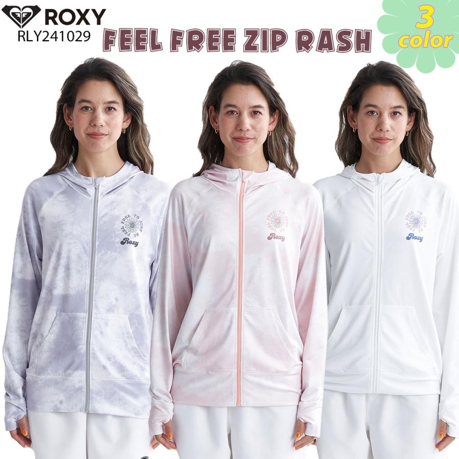 新品　roxy パーカー　ラッシュガード　長袖　L 白　大人気 Roxy - 新品 roxy パーカー ラッシュガード 長袖 L 白 大人気の