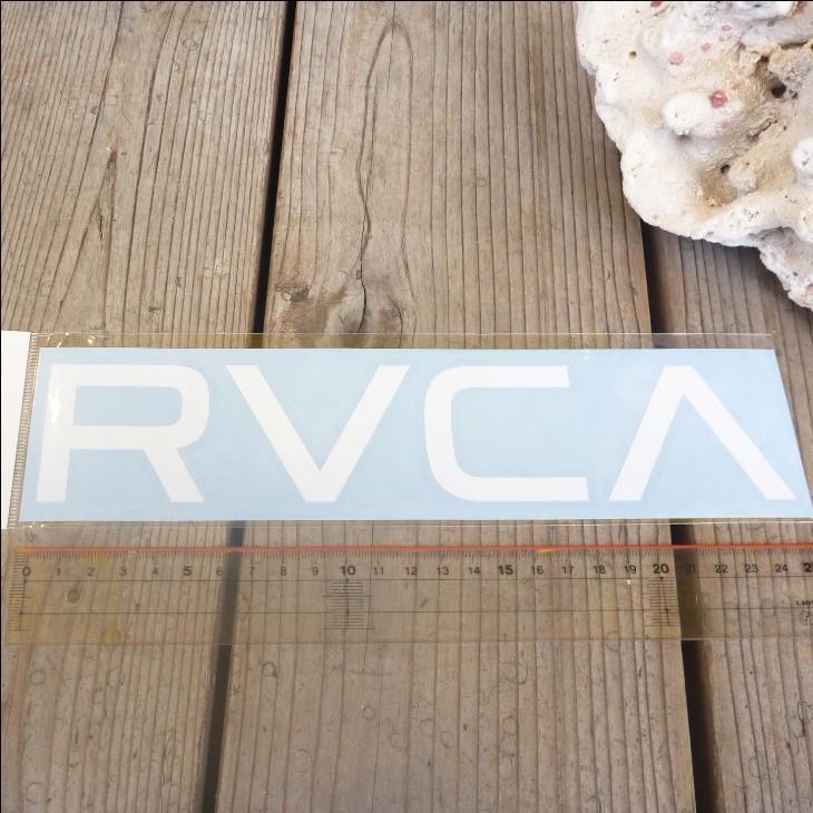 RVCA（ルーカ） カッティングステッカ− シール ルカロゴステッカー