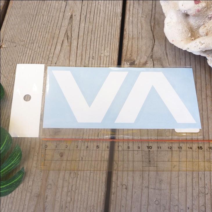 RVCA（ルーカ） カッティングステッカ− シール ルカロゴステッカー 型