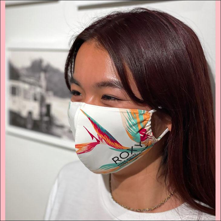 ROXY（ロキシー） マスク 洗えるマスク ROXY FASHION MASK 3 布マスク ファッションマスク 立体 ストレッチ 速乾性 ...