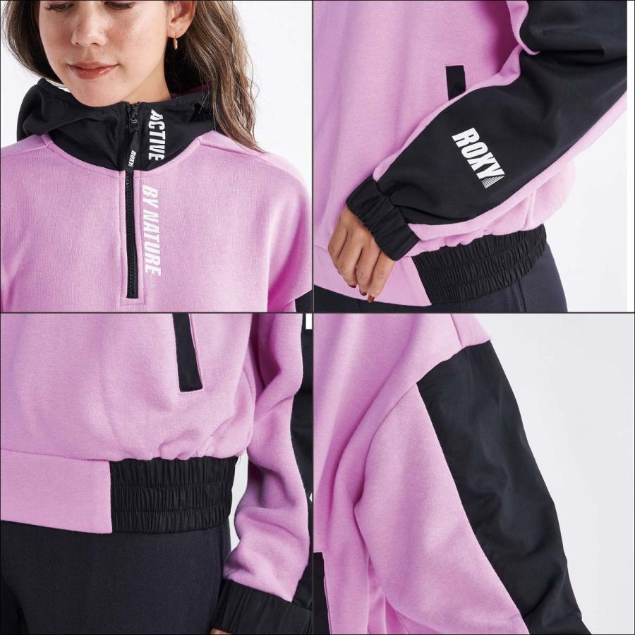 ROXY（ロキシー） UVカットパーカー レディース ハーフジップ 23 FW