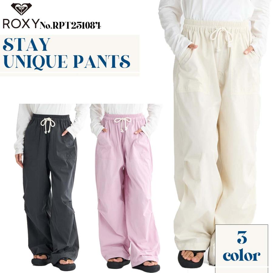 ROXY 25 SS ロキシー ロングパンツ STAY UNIQUE PANTS