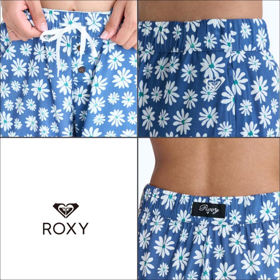 ROXY（ロキシー） 26 SS ROXY ロングパンツ ロング丈 ワイドパンツ 花