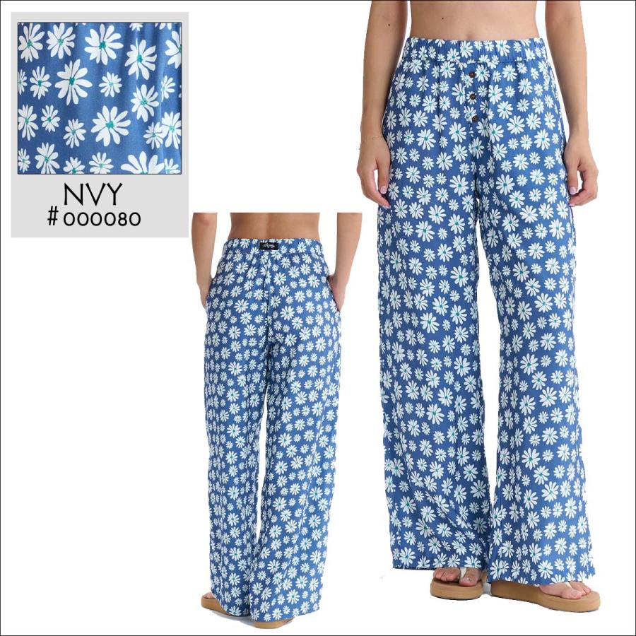 ROXY（ロキシー） 26 SS ROXY ロングパンツ ロング丈 ワイドパンツ 花