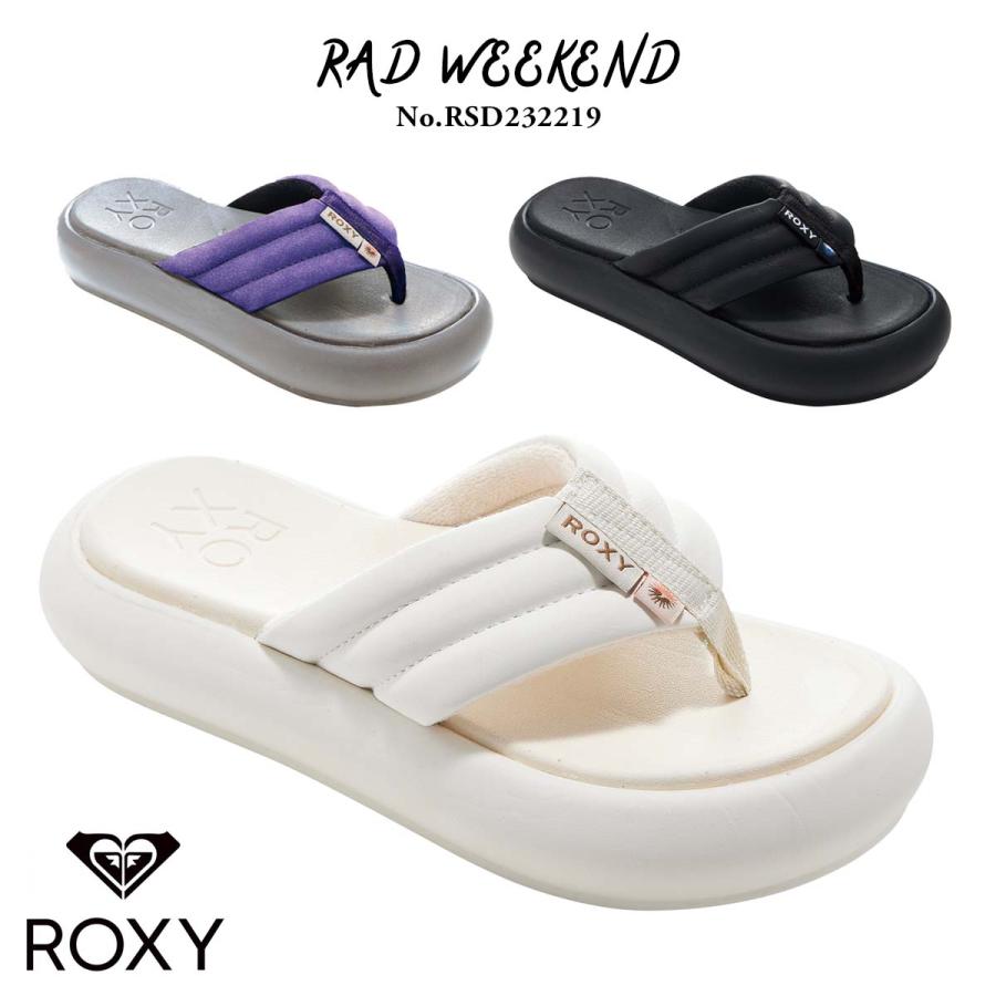 ROXY 23 ロキシー サンダル RAD WEEKEND ビーチサンダル ビーサン 厚底