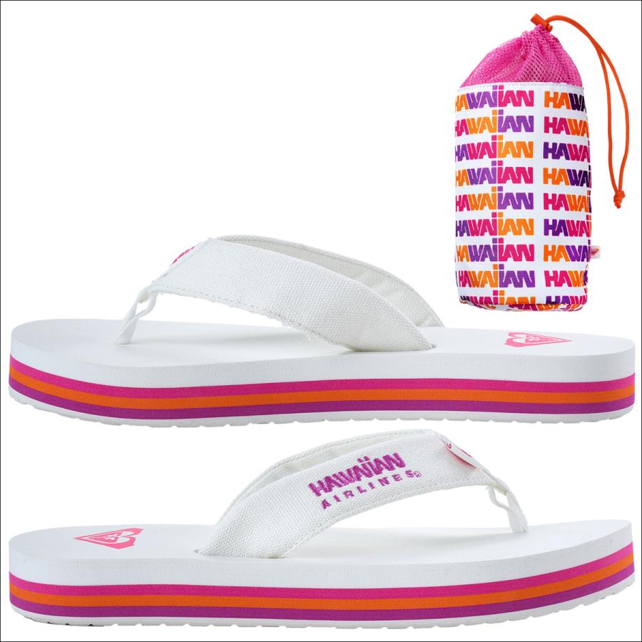 ROXY（ロキシー） 26 HS ROXY ビーサン ROXY x HAWAIIAN AIRLINES FLIP