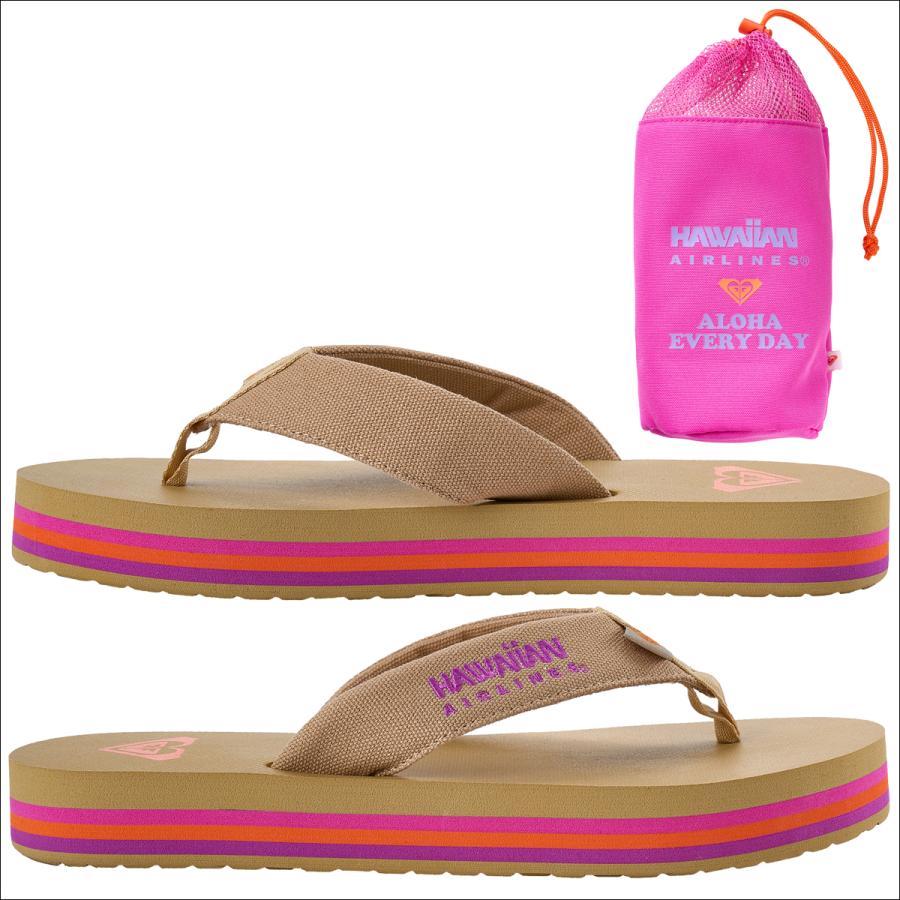 ROXY（ロキシー） 26 HS ROXY ビーサン ROXY x HAWAIIAN AIRLINES FLIP