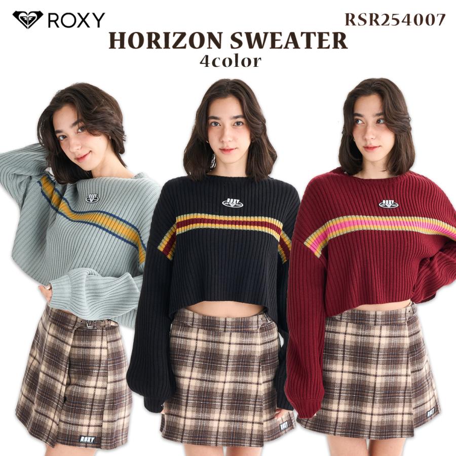 ROXY（ロキシー） 25 FW ROXY ニット HORIZON SWEATER リブ編みニット