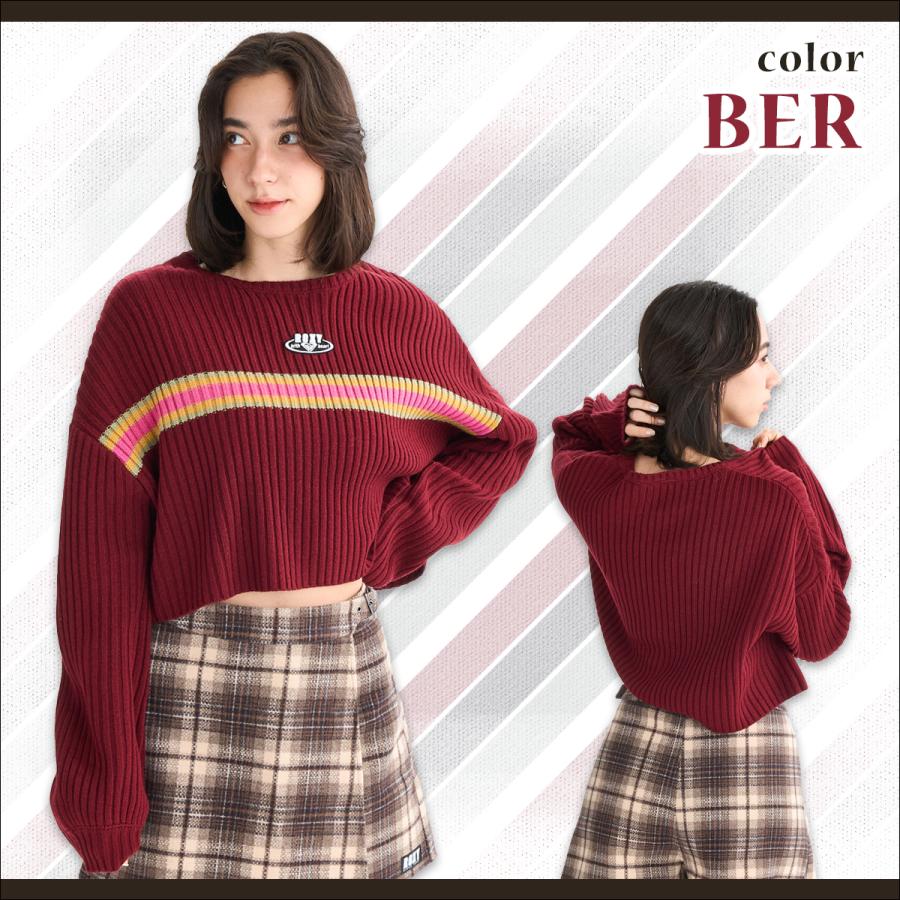 ROXY（ロキシー） 25 FW ROXY ニット HORIZON SWEATER リブ編みニット