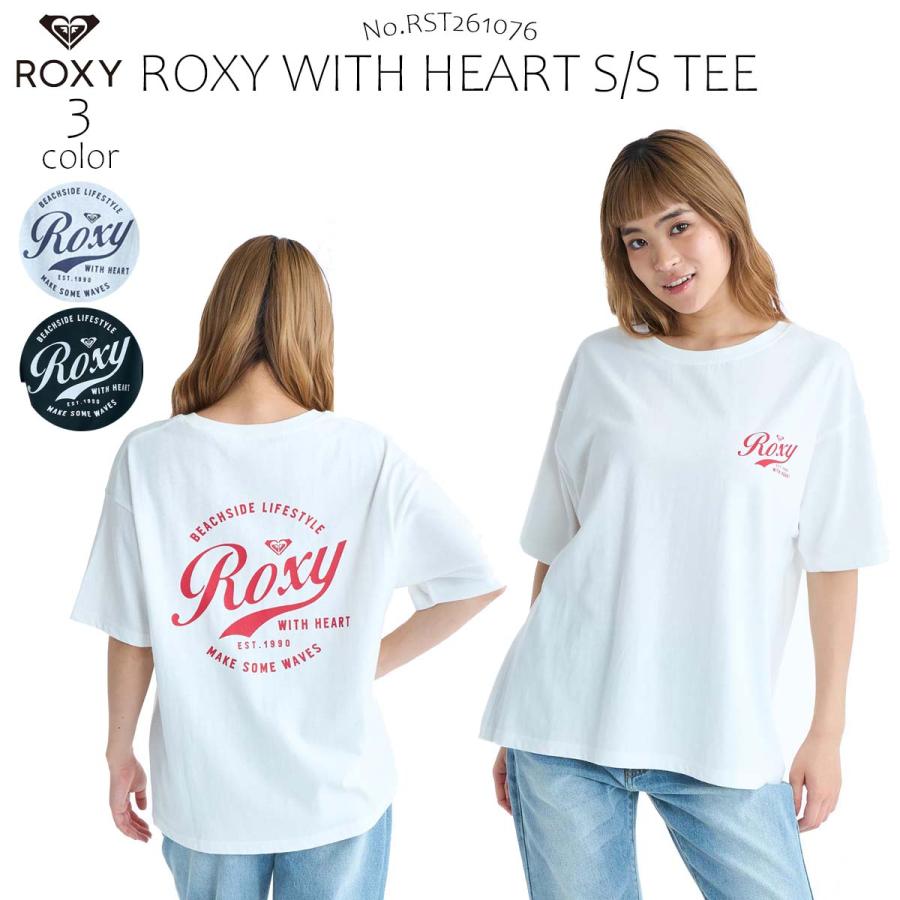 ROXY（ロキシー） 26 SS ROXY Tシャツ 半袖 ロゴ ハート 大人用 