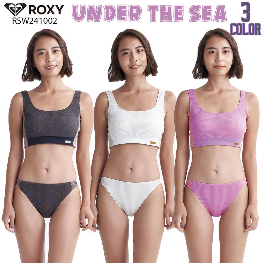 未使用品　ROXY スポーツビキニ　水着 ブラウン　ピンク 未使用品 ROXY スポーツビキニ 水着 ブラウン ピンク 未使用品