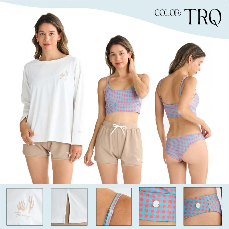 ROXY 25 SS ロキシー 水着4点セット PICNIC GINGHAM スイム
