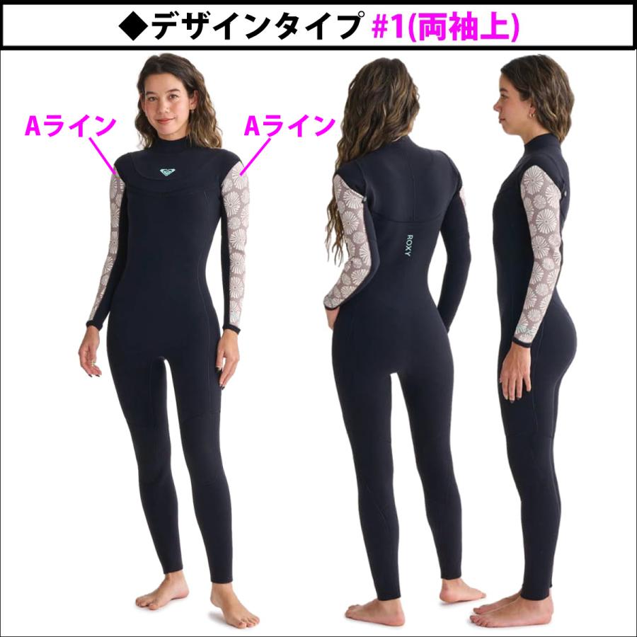 ROXY ウエットスーツ レディース ROXY 25-26 ロキシー セミドライ ウエットスーツ カスタム 秋冬