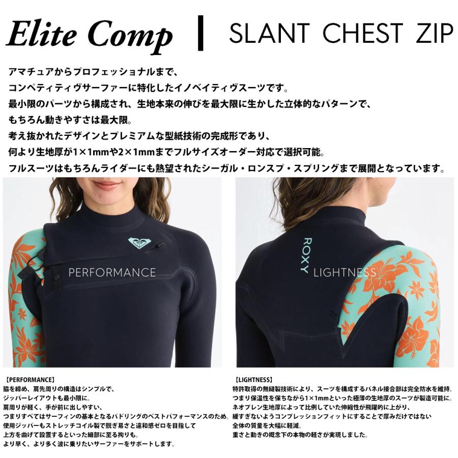 ROXY（ロキシー） 25 ROXY ロンスプ ウエットスーツ スラントチェスト