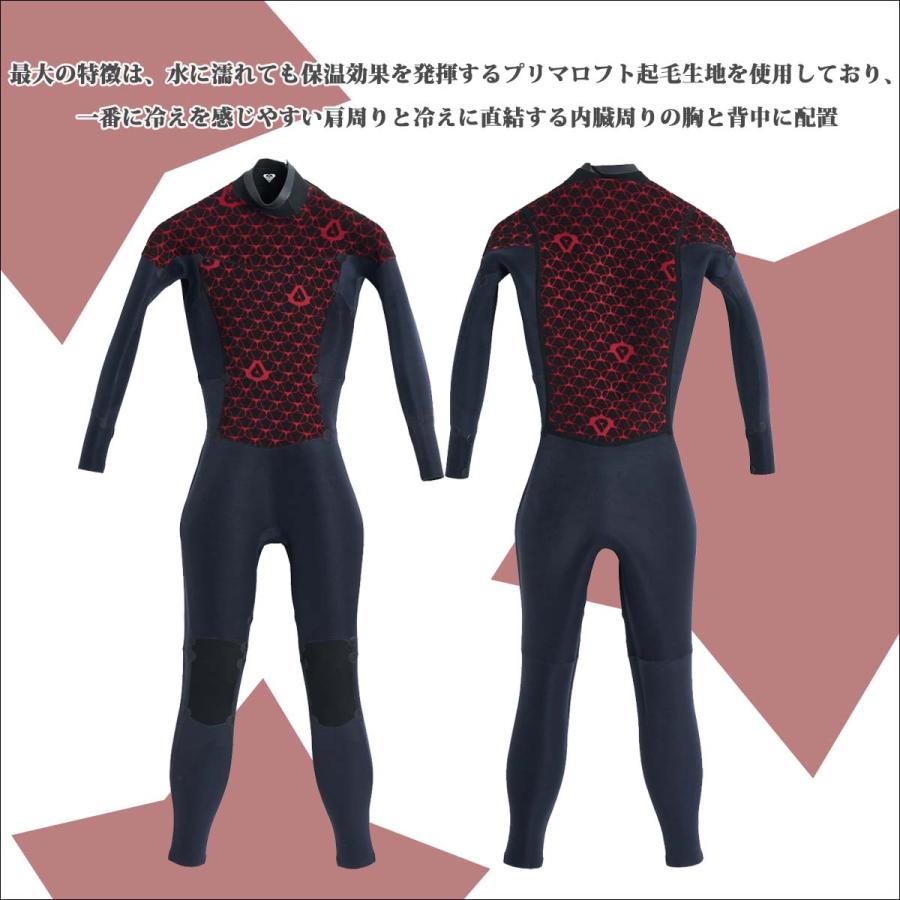 ROXY（ロキシー） 26 FW ROXY ウエットスーツ セミドライ バックジップ