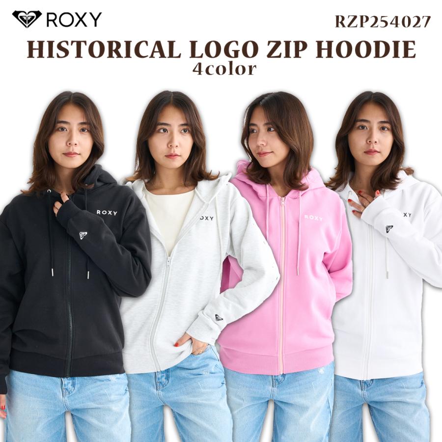 ROXY（ロキシー） 25 FW ROXY パーカー HISTORICAL LOGO ZIP HOODIE