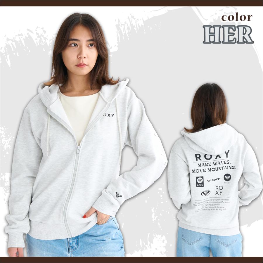 ROXY（ロキシー） 25 FW ROXY パーカー HISTORICAL LOGO ZIP HOODIE