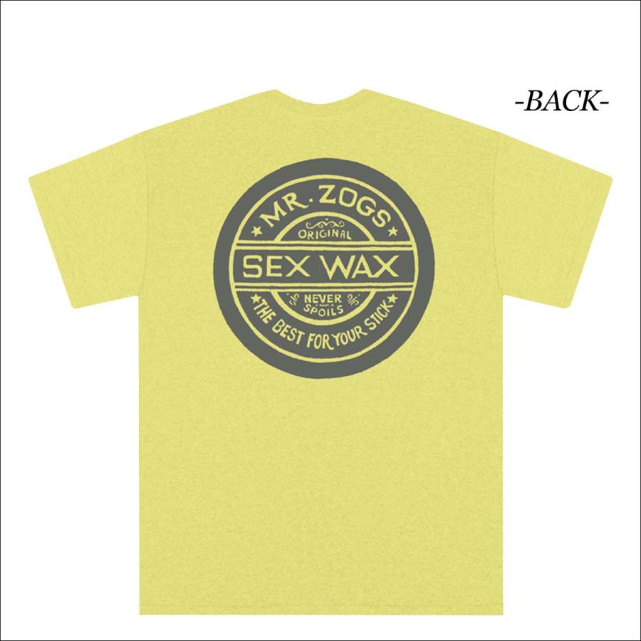 SEX WAX ロゴ入り イエロー Tシャツ L USA製　90s SEXWAX（セックスワックス） Tシャツ Plain Star Mens Regular Short