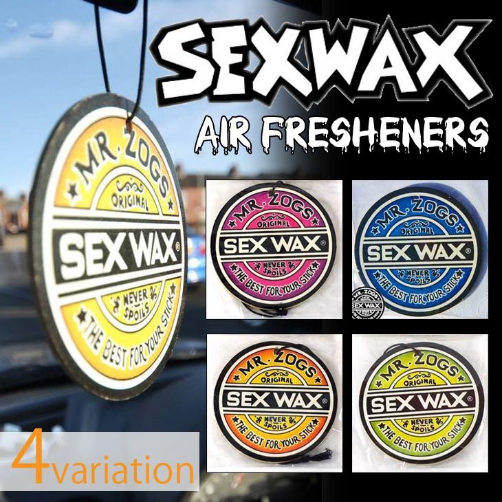 SEXWAX セックスワックス Air Freshener エアーフレッシュナー 芳香剤 日本正規品 返品交換不可 値下げ サーフィン カー用品 サーフ