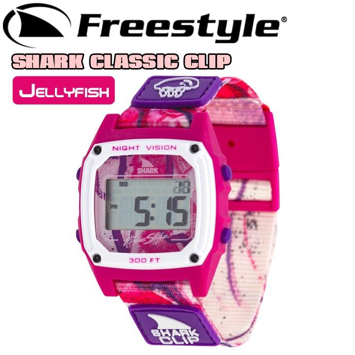 Freestyle フリースタイル 腕時計 シャーク クラシック クリップ 防水 FS101053 Jellyfish ユニセックス サーフィン 日本正規品｜stradiy