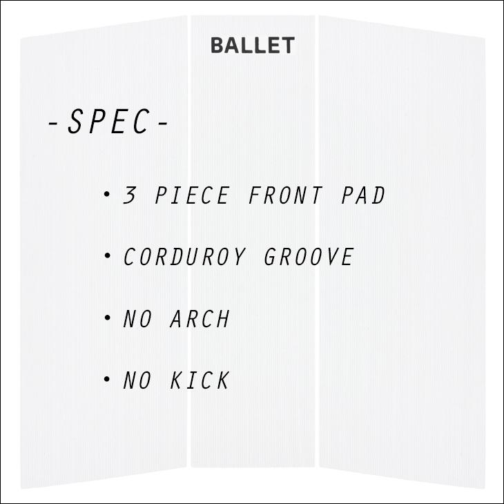 24 BALLET バレー デッキパッド フロントデッキ SINATRA FRONT