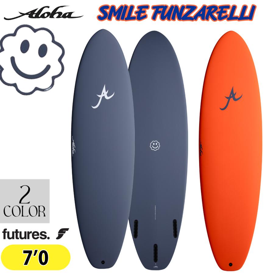 25 ALOHA SURFBOARDS アロハ サーフボード SMILE FUNZARELLI SUPERCORE