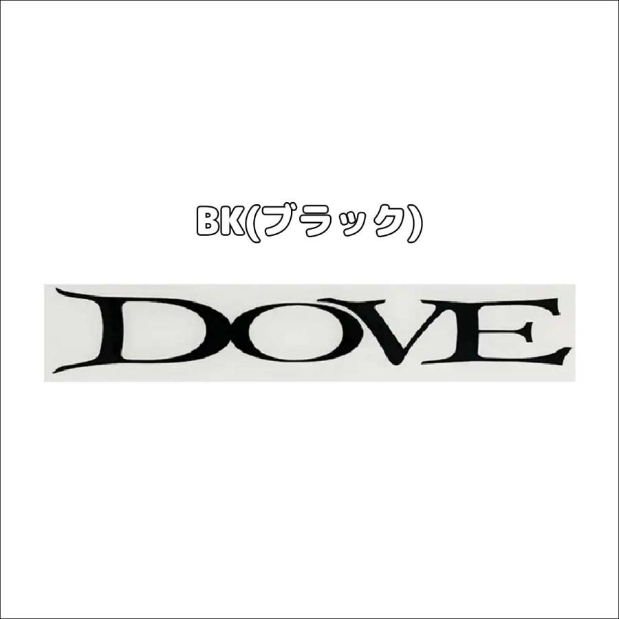 DOVE SURFING WETSUITS ダブ ステッカー Aロゴ カッティングステッカー