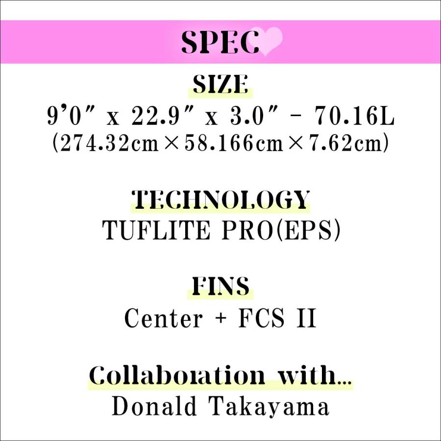 26 SURFTECH サーフテック サーフボード IN THE PINK 9'0 9.0 ロング