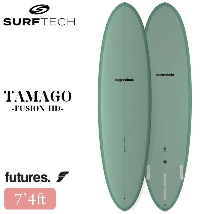 26 SURFTECH サーフテック サーフボード TAMAGO 7'4 7.4 ミッド