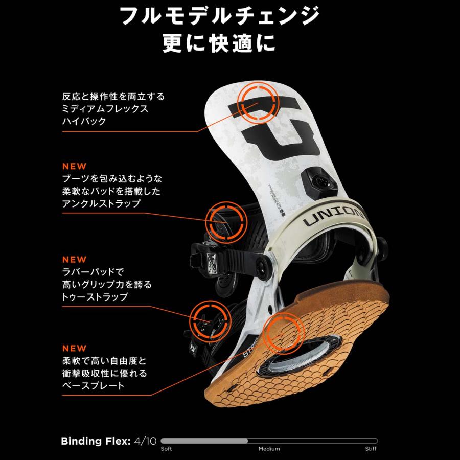 25/26 スノー ビンディング UNION ユニオン ストラタ バインディング スノーギア スノボ STRATA メンズ 日本正規品 |  | 01
